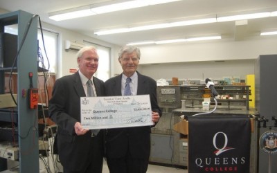 Avella money revamps Queens College lab