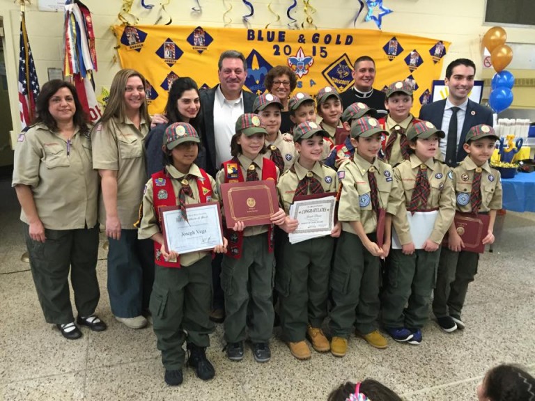 Howard Beach Boy Scouts Honored