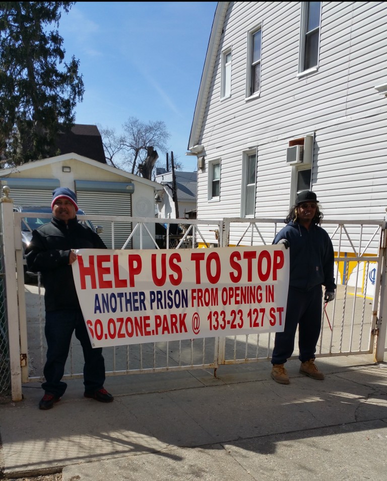 Jail Protesters Push Message at de Blasio Event