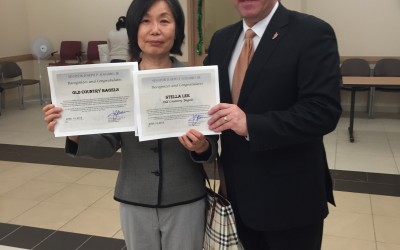 Howard Beach Bagel Store Honored for Senior Service