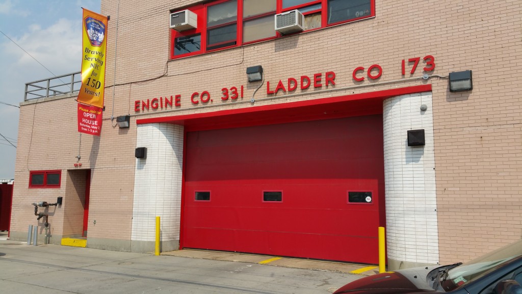 "The Cross Bay Flukes" are at Engine Co. 331/Ladder Co. 173 in Howard Beach. Forum Photo by Michael V. Cusenza.