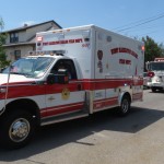 The West Hamilton Beach Volunteer Fire Department is a presence on the parade route every year. Forum Photos by Patricia Adams and Michael V. Cusenza.