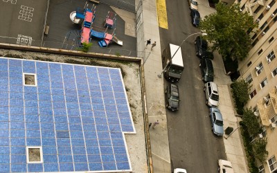 De Blasio Promotes Renewable Technologies Market