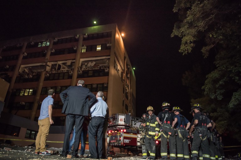 Ozone Park Contractors Injured in JFK Campus Explosion; Bronx gas blast wounds Mar-Sal Plumbing & Heating, Inc. workers