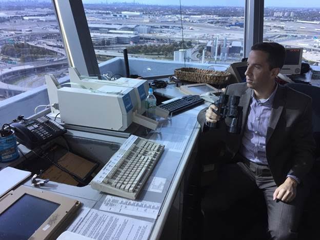 FAA Hosts Assemblyman at Landmark JFK Control Tower