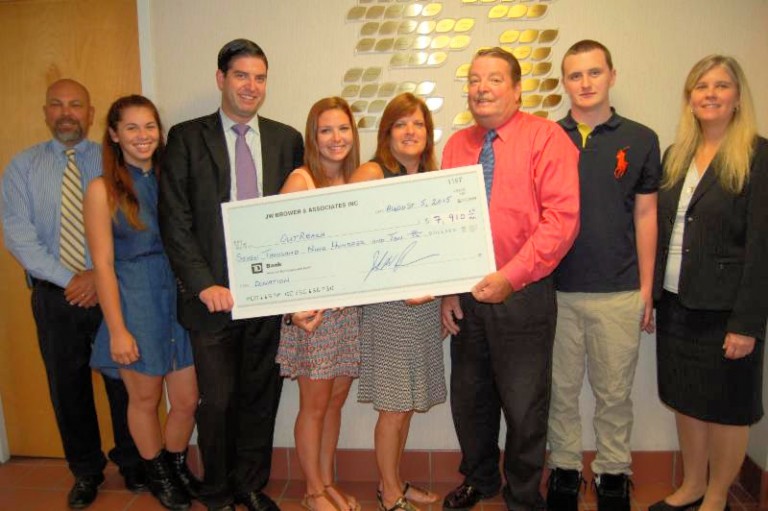 Astoria Accountant Family Donate to Program in Late Son’s Name; Browers pledge to help teens with substance abuse through Outreach