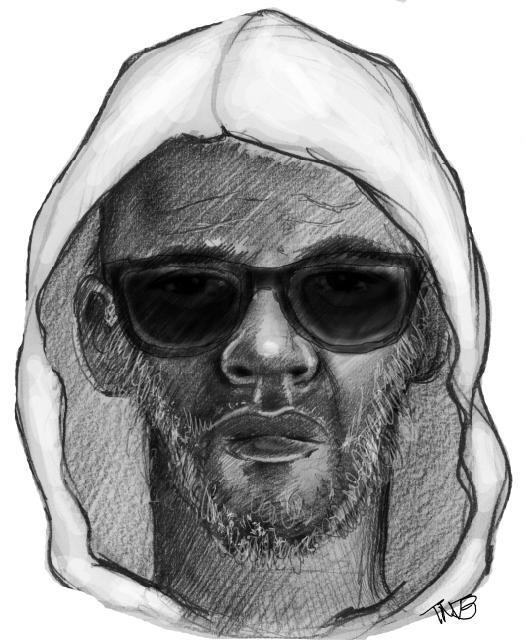 Cops Release Sketch of Hilton Garden Inn Armed Robbery Suspect