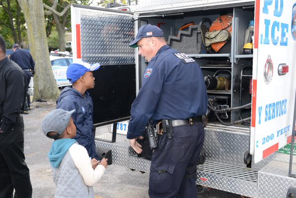 Learning the NYPD Way on Career Day