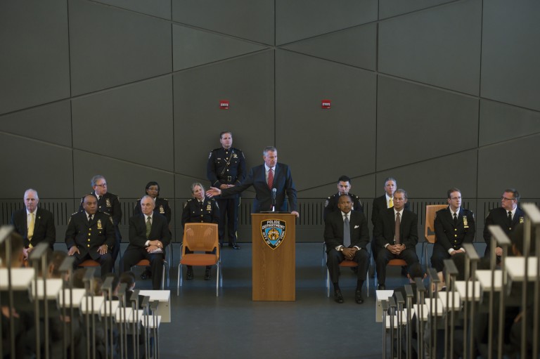 De Blasio, Bratton Preside over Hiring Ceremony for 678 NYPD Recruits