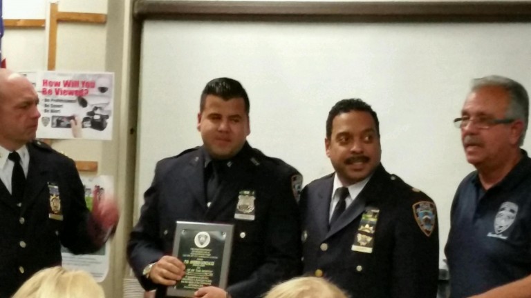 106th Precinct Honors September and October Cops of the Month