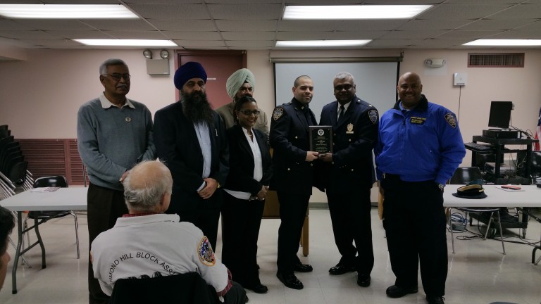 ‘Busy Month’ Leads to Top Cop Honors for 102nd Precinct Officer