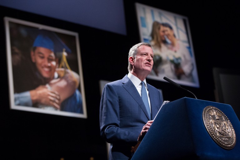 In State of the City, de Blasio Pledges to Work ‘For Our Neighborhoods’