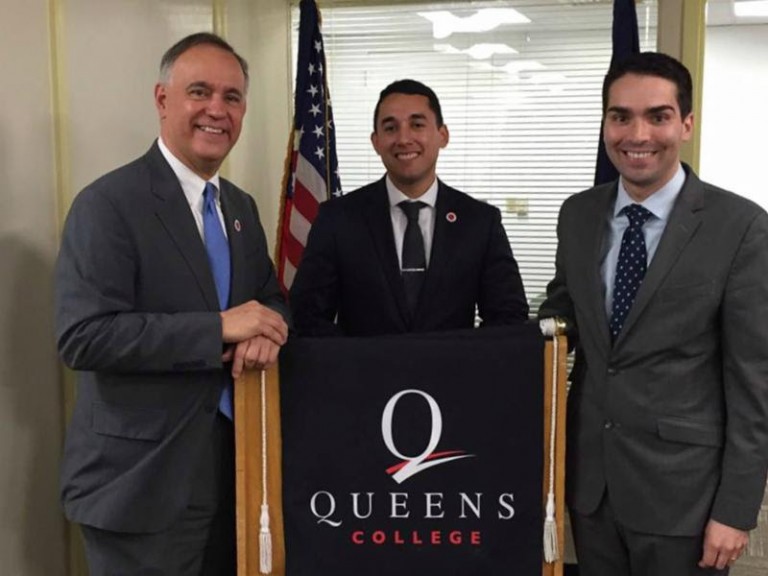 Ulrich Touts Queens College Veterans Support Office