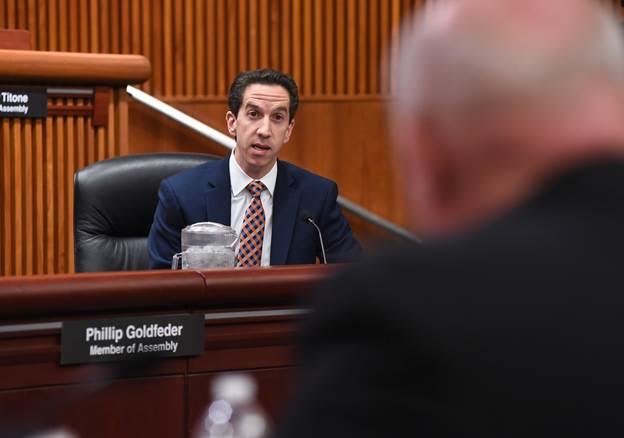 At Hearing, Goldfeder Asks MTA Chair to Mull Reactivating Rail Line