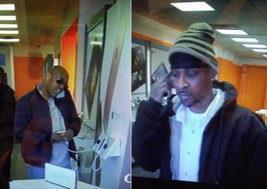 Cops Seek Suspects who Pilfered Phones from AT&T Stores