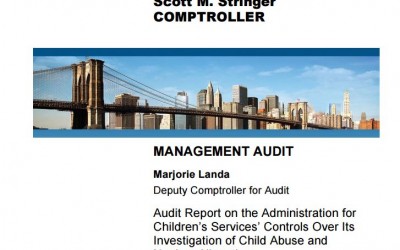 Audit Rips ACS as Agency that Puts ‘City’s Children in Harm’s Way’