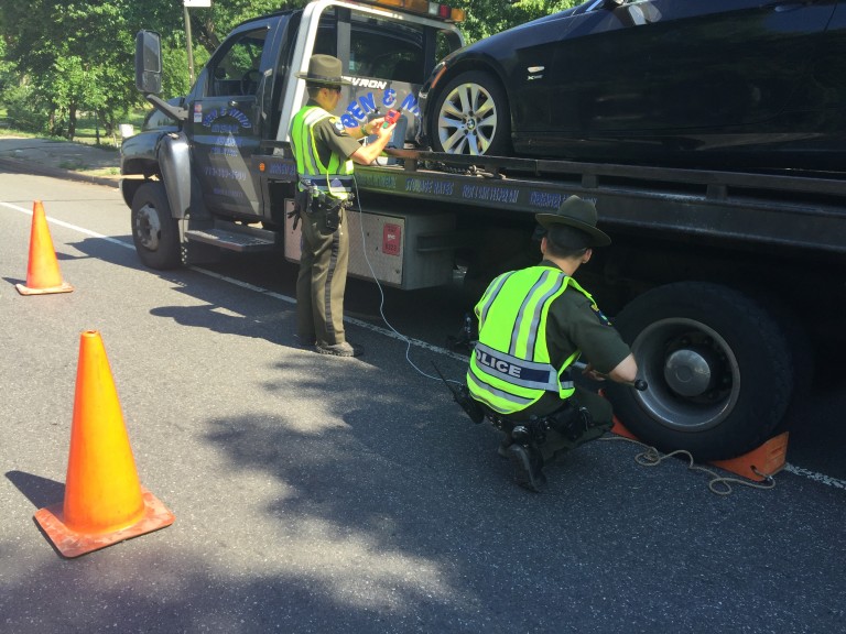 State Conducts Truck Pollution Prevention Pullover in Queens