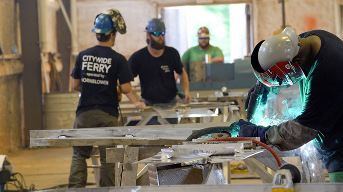 Construction Begins on First Batch of Citywide Ferry Vessels