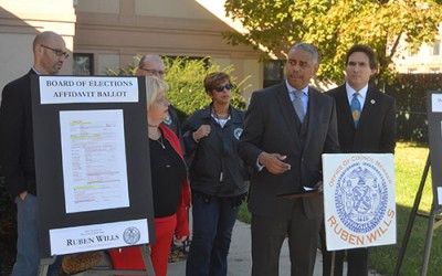 Wills Joins DHS, BOE for Awareness Campaign for Voter-Registered Homeless