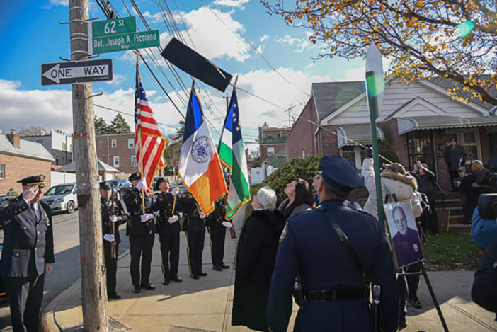 Maspeth, NYPD Honor  Detective Killed in  Line of Duty 45 Years Ago