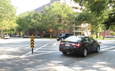 DOT Installs Speed-Limit Signs, Camera near PS 232 in Lindenwood