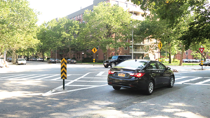 DOT Installs Speed-Limit Signs, Camera near PS 232 in Lindenwood