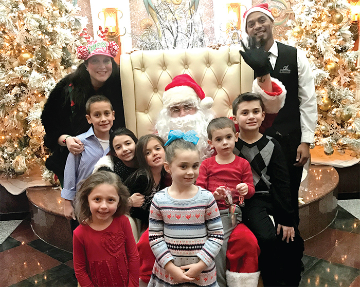 Russo’s Santa Welcomes Community Kids