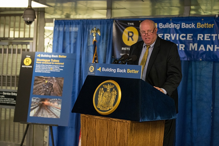 After More than 25 Years at MTA, Chairman and CEO Prendergast Set to Retire from Public Service