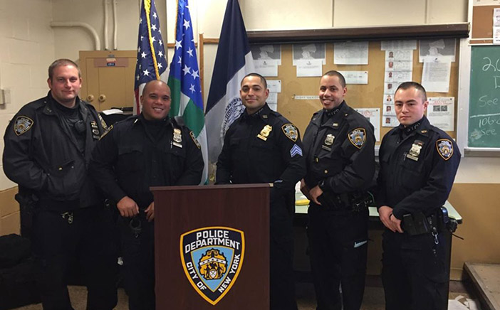 106th Precinct Officers Hailed as Heroes  for Saving Suicidal Man