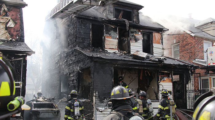 Queens Village Inferno Ends Five Young Lives; No smoke detectors discovered inside doomed home