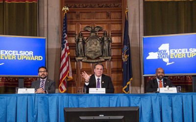 Cuomo Hails Budget for Advancing Middle Class  Recovery Act—Address Jobs, Homelessness, Education