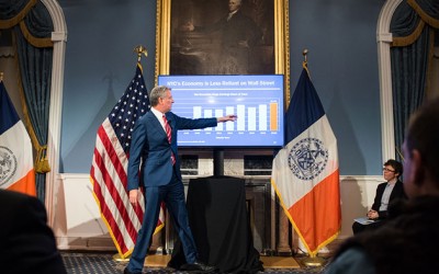 De Blasio Presents $84.86B Executive Budget for 2018