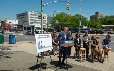 ‘Boulevard of Death’  has Seen Zero Fatalities Since 2014: Mayor; Next phase of Queens Boulevard redesign moves forward