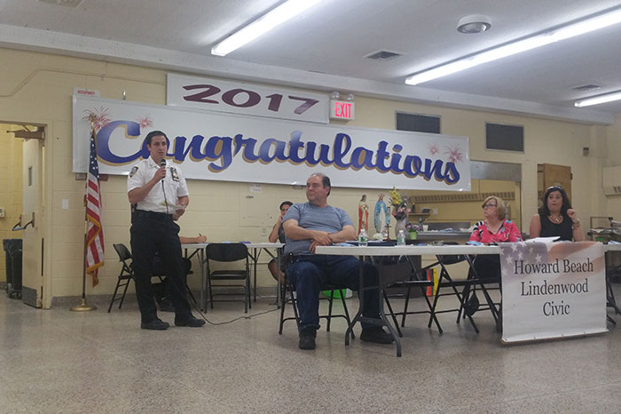 Most Crime Categories down in Howard Beach,  but Auto Break-ins Still an Issue