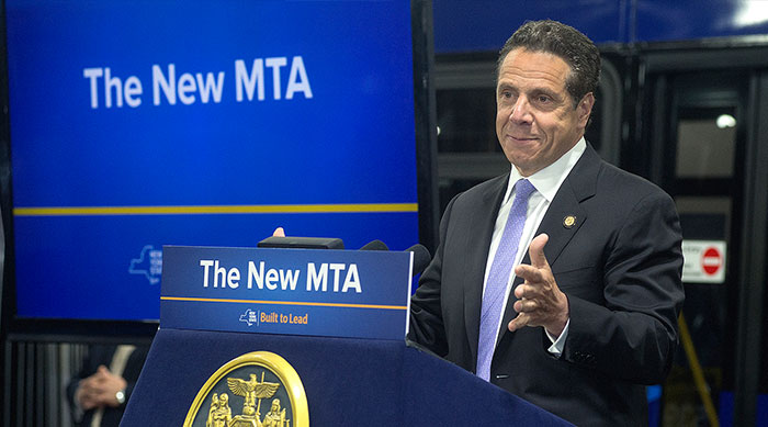 Cuomo Declares State of Emergency  for City Subway System