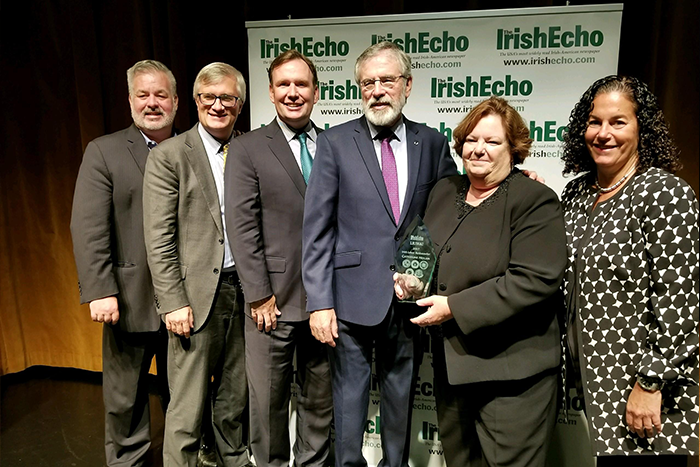 Pheffer Amato Honors Longtime Union Leader  at Irish Labor Awards