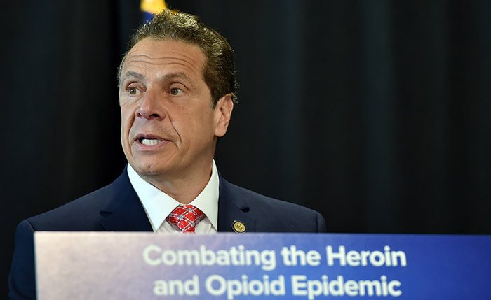 Cuomo Announces New State Actions  in Opioid Addiction Fight
