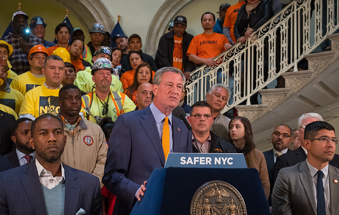 Construction Site Safety among Dozen Pieces  of Legislation Signed into Law by Mayor