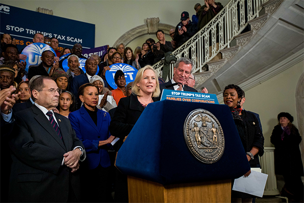NY Elected Officials Blast GOP Tax Plan