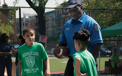 Police Athletic League ‘Lights On Afterschool’  Celebration Honors NYPD Officer