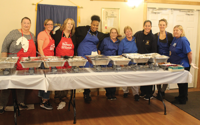 Pheffer Amato, Broad Channel VFW Serve Thanksgiving Meal to St. Albans Vets