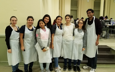Queens Metro HS Students Volunteer  at City’s Largest Soup Kitchen
