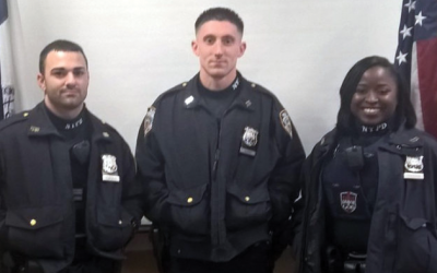NYPD Touts Teamwork  of Hero Officers  at Ozone Park Blaze