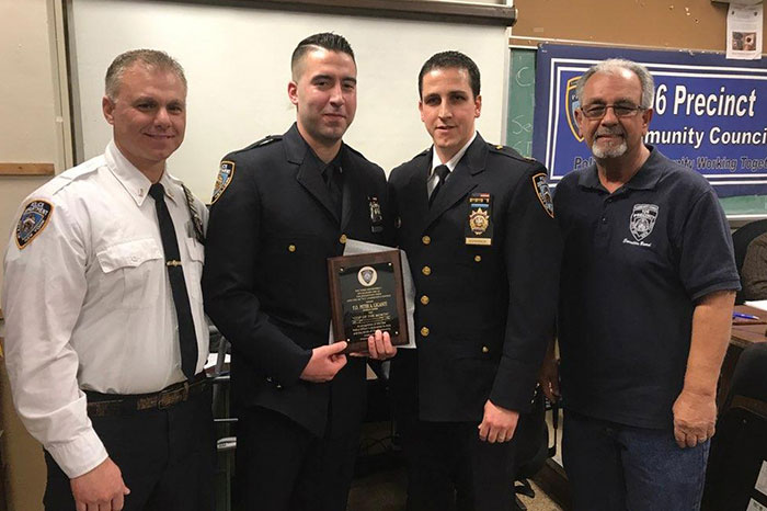106 Cop of the Month Nabs Suspected Shooter
