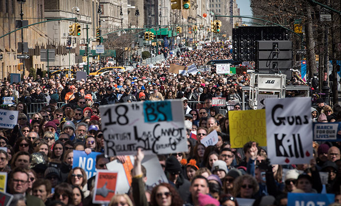 City Joins Millions across Country in  ‘March for Our Lives’ and Common-Sense Gun Laws