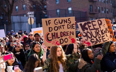 Students Demonstrations Call Attention to Inaction  on Gun-Safety Legislation