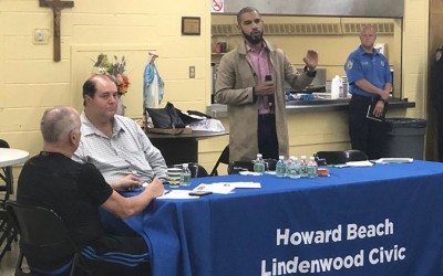 Officials Answer Questions about Lindenwood  Roundabout, Spring Creek Resiliency Projects  at Civic Meeting