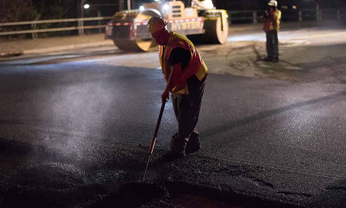 Record 5,000 Lane Miles of City Roadways  have Been Repaved: City