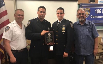 Precinct Commander and Cop of the Month Forged Bond Years Ago in Flushing