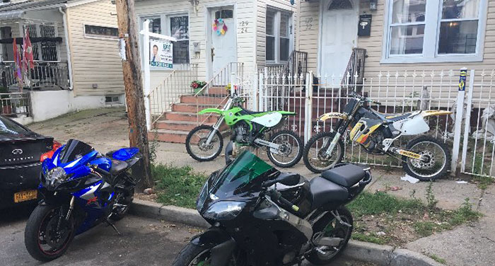 One Arrested,  4 Bikes Seized  in South Ozone Park